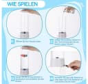 VIVIHEYDAY Lavalampe Aquarium Lampe mit Fernbedienung RGB-Licht Bild 3