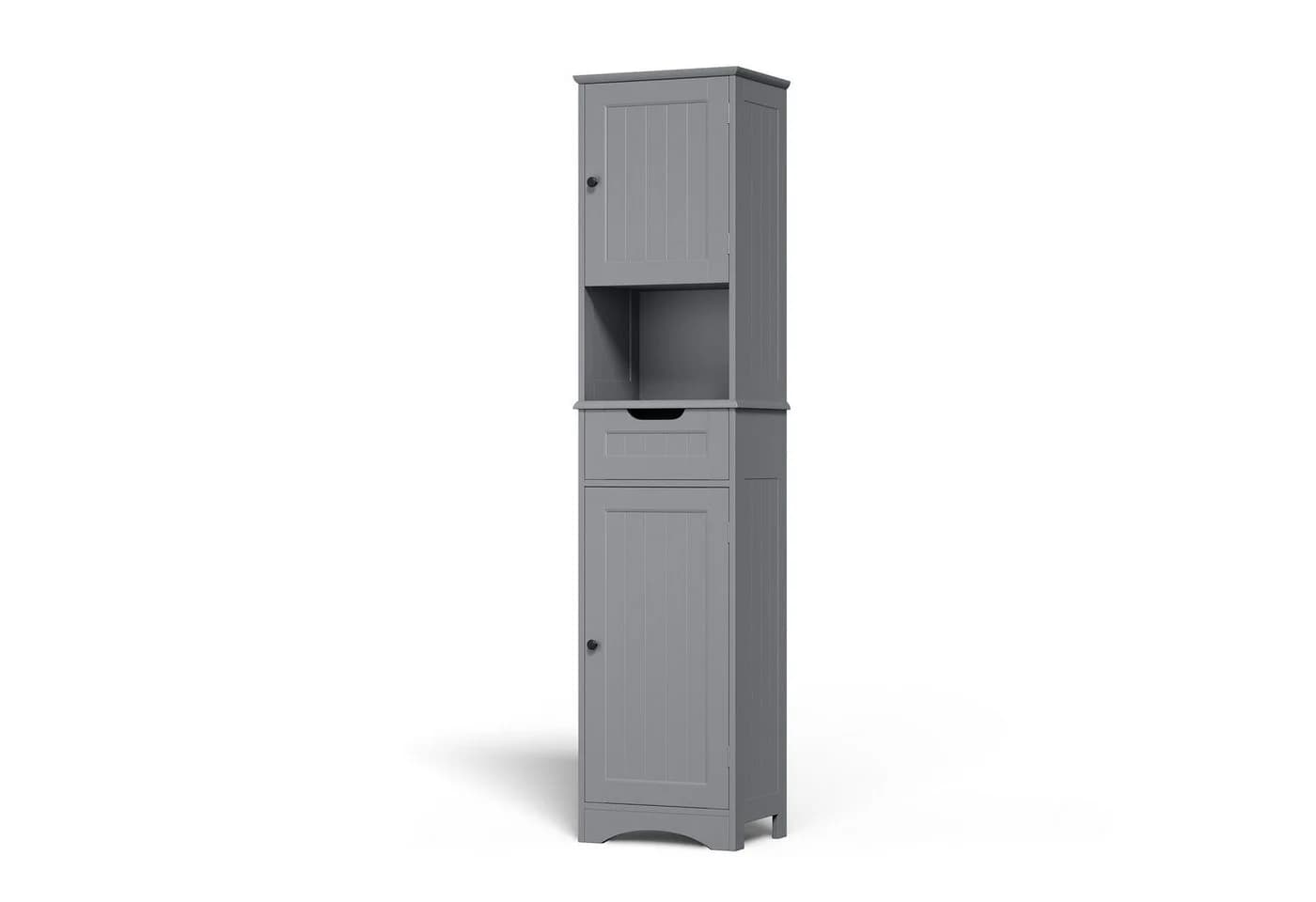 Bealife Hochschrank 170/170.6cm Badezimmerschrank Weiß - Bild 2