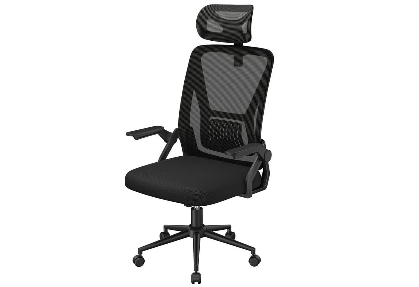ZAISZE Bürostuhl Ergonomisch Höhenverstellbar mit Wippfunktion - Bild 2
