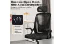 ZAISZE Bürostuhl Ergonomisch Höhenverstellbar mit Wippfunktion Bild 4