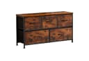 SURFOU Schubkastenkommode Kommode mit 5 Schubladen Sideboard Mehrzweckschrank Schubladenschrank Bild 2