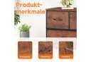 SURFOU Schubkastenkommode Kommode mit 5 Schubladen Sideboard Mehrzweckschrank Schubladenschrank Bild 5