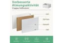 DUMOS Schubkastenkommode mit 5 Schubladen Weiß Bild 5
