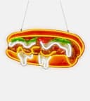 TSE LED Neon Schild Philly Cheesesteak Diner Licht Deko Bild 2
