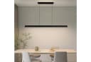 POPOLIC LED Pendelleuchte Esstisch 150cm Dimmbar Schwarz Bild 2