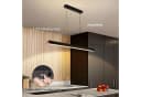 POPOLIC LED Pendelleuchte Esstisch 150cm Dimmbar Schwarz Bild 3