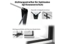 AmuseVera Eckdusche 70x70 cm Faltbar Schwarz Bild 5