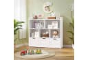 Bealife Kinderregal, Spielzeugschrank mit 3 Schubladen, mit Rollen Bild 1