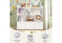 Bealife Kinderregal, Spielzeugschrank mit 3 Schubladen, mit Rollen Bild 3