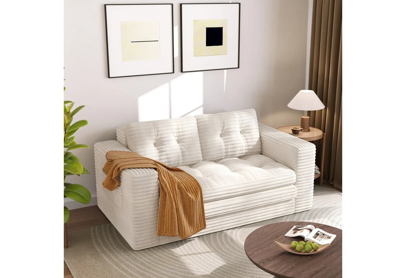 Bealife Schlafsofa 2-Sitzer klappbar mit Gästebettfunktion - Bild 4