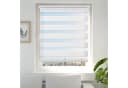Doppelrollo ohne Bohren 130cm/150cm/230cm, OUBO, freihängend, verspannt, Klemmfix, Klemmträger, Für Fenster und Tür mit Klemmträger lichtdurchlässig verdunkelnd Bild 1