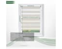 Doppelrollo ohne Bohren 130cm/150cm/230cm OUBO Beige Bild 5
