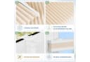Vkele Plissee Klemmfix Beige Ohne Bohren Bild 1