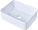 YOLEO Mini Aufsatzwaschbecken Keramik 40x30 cm Bild 5