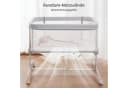 Ezebaby Beistellbett 2 in1 grau 7-fach höhenverstellbar Bild 4