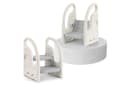 OUNUO Kindertritthocker 2 Stufen, Grau, Kunststoff Bild 1