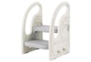 OUNUO Kindertritthocker 2 Stufen, Grau, Kunststoff Bild 2