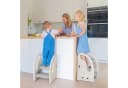 OUNUO Kindertritthocker 2 Stufen, Grau, Kunststoff Bild 5