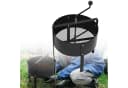 FIVMEN Gartensieb Handkurbelsieb Kompostsieb Metall 40 x 45cm Schwarz Bild 2