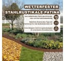 FIVMEN Beetumrandung Rasenkante 5m/10m Metall Verzinkt Bild 4