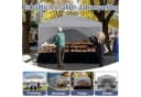 FIVMEN Partyzelt 3x3m Faltpavillon mit 4 Seitenteilen Bild 5