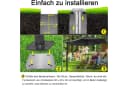 FIVMEN Sonnenschirmständer Metall Bodenplatte Silber Bild 5
