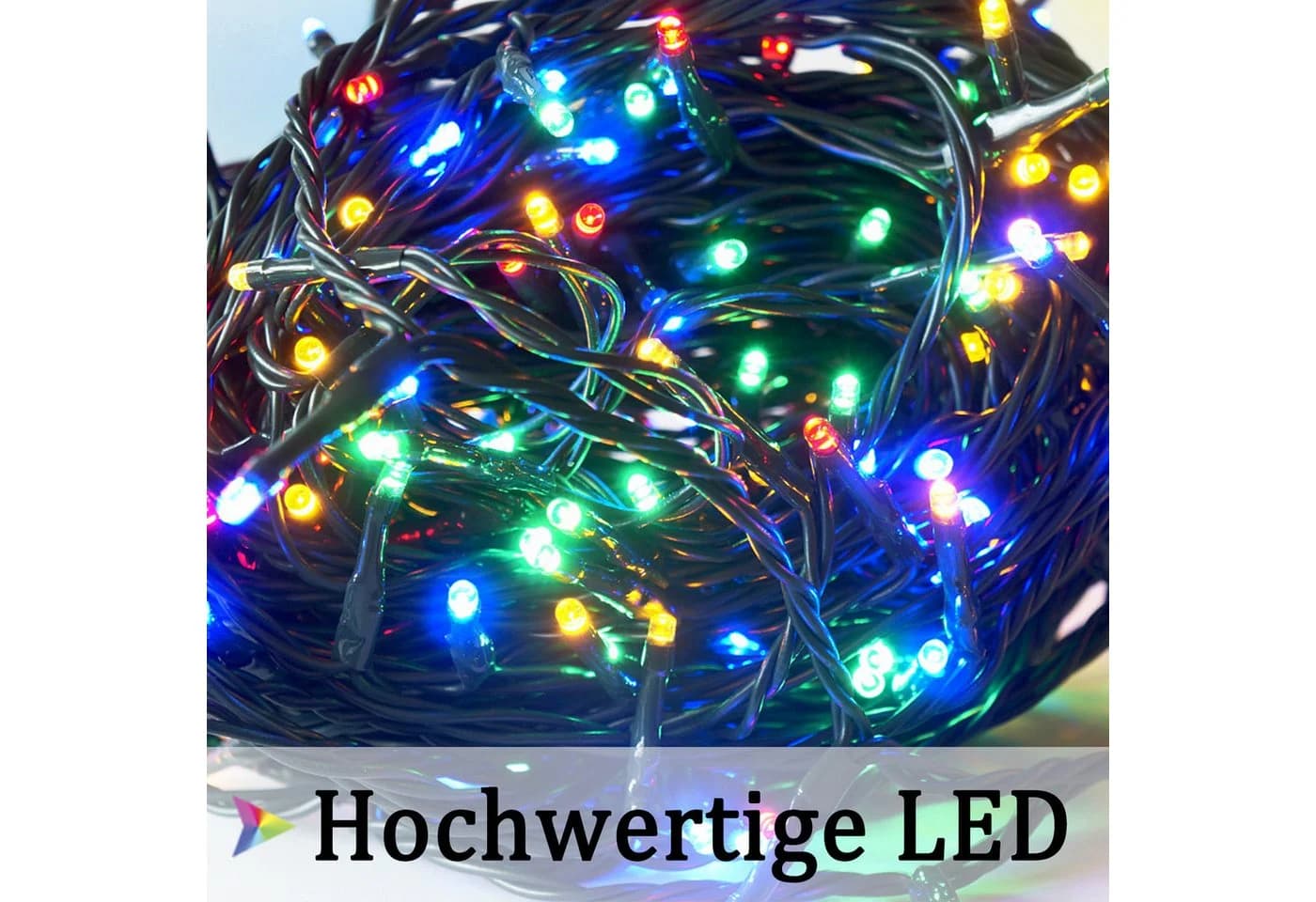 FIVMEN LED-Lichternetz 8 Modi Timer Memory RGB Warmweiß - Bild 4