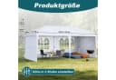 FIVMEN Pavillon 3x6m Faltpavillon mit 6 Seitenwänden Höhenverstellbar Gartenpavillon Bild 1