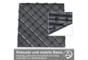FIVMEN Terrassenfliesen Klickfliesen 30x30cm Anthrazit/Braun Holzoptik Bild 4
