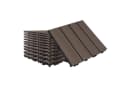 FIVMEN Terrassenfliesen WPC 30x30cm Hellbraun mit Klicksystem Bild 2