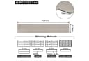 FIVMEN Vinylboden PVC Holzmaserung Selbstklebend Fliesen Bild 1