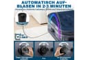 FIVMEN Luftmatratze mit Elektrischer Pumpe Grau/Blau Bild 4