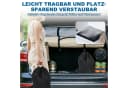 FIVMEN Luftmatratze mit Elektrischer Pumpe Grau/Blau Bild 5