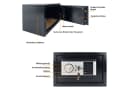 FIVMEN Elektronischer Wandtresor mit Zahlenschloss Bild 4