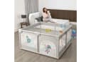 FIVMEN Laufstall Laufgitter Baby Absperrgitter Aktivitätszentrum Mit Bunten Kugeln Bild 4