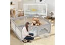 FIVMEN Laufstall Laufgitter Baby Absperrgitter Aktivitätszentrum Mit Bunten Kugeln Bild 5