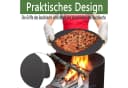 FIVMEN Grillplatte Gusseisen mit 3 Beinen, Ø45 cm, Schwarz Bild 5