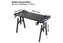 FIVMEN Gaming Schreibtisch mit LED M-Frame Bild 1