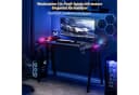 FIVMEN Gaming Schreibtisch mit LED M-Frame Bild 3