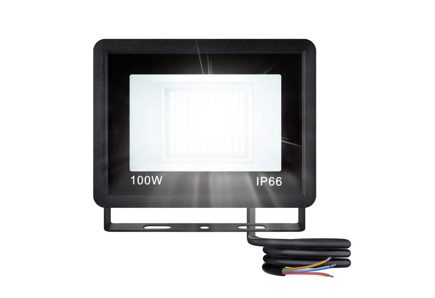 FIVMEN LED Flutlichtstrahler 5x100W Superhell LED Fluter Außenstrahler Aluminium - Bild 2