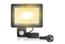 FIVMEN LED Flutlichtstrahler 100W mit Bewegungsmelder Schwarz Bild 2