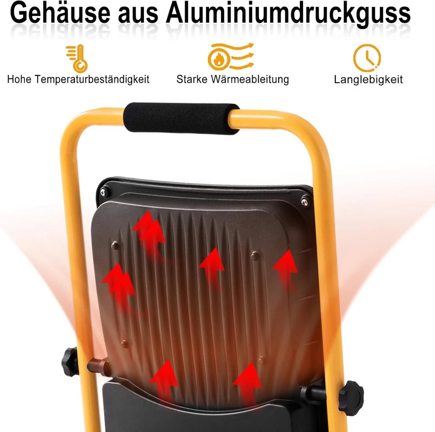 FIVMEN LED Flutlichtstrahler LED Baustrahler mit 3M Kabel - Bild 5