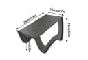 FIVMEN Schuhstapler 10er Set Grau PP Rutschfest Bild 1