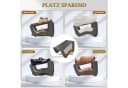 FIVMEN Schuhstapler 10er Set Grau PP Rutschfest Bild 3