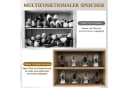 FIVMEN Schuhstapler 10er Set Grau PP Rutschfest Bild 4