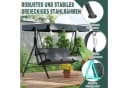 FIVMEN Hollywoodschaukel 3-Sitzer Gartenliege Metall Bild 4