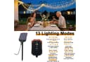 FIVMEN LED Solarleuchte Warmweiß mit Fernbedienung Bild 3
