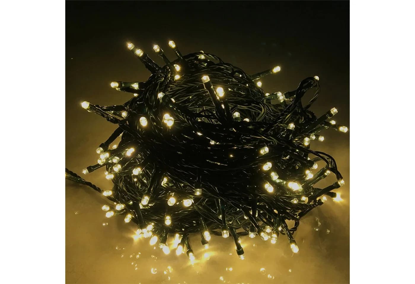 LED-Lichterkette Weihnachtsdeko Warmweiß Bunt 1000cm - Bild 5