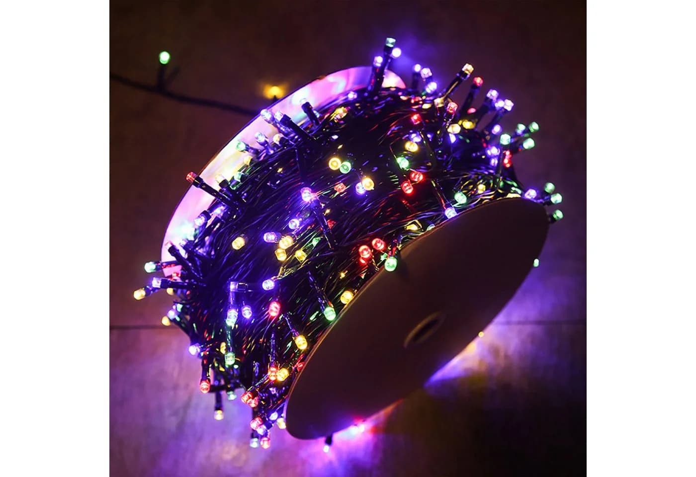 FIVMEN LED-Lichterkette Weihnachtsbeleuchtung Warmweiß & Bunt - Bild 2