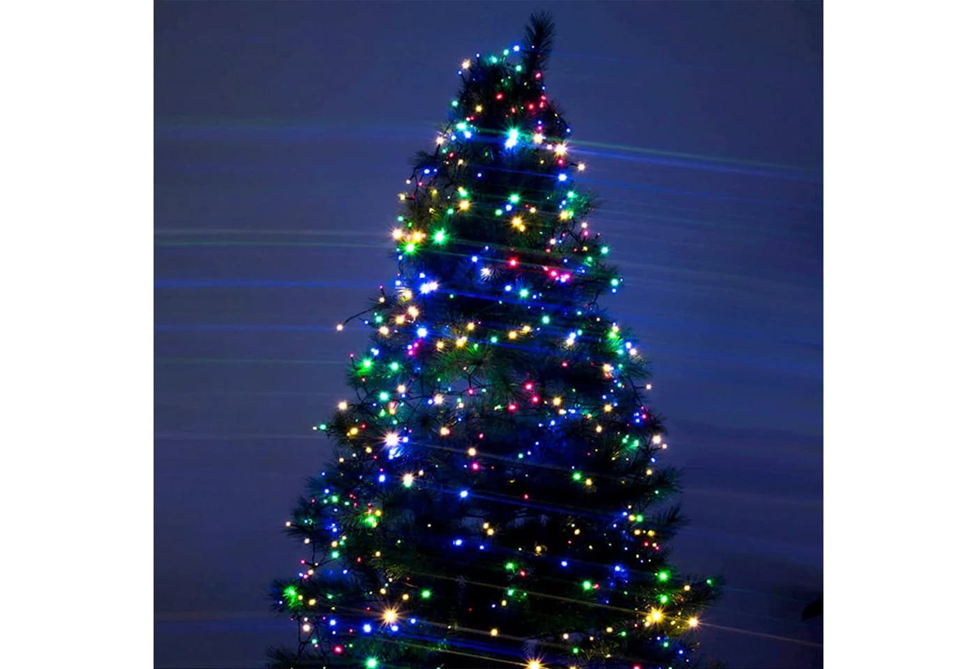 FIVMEN LED-Lichterkette Weihnachtsbeleuchtung Warmweiß & Bunt - Bild 4